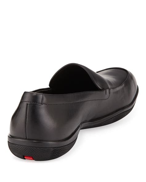 prada platforms calfskin|prada loafers for men.